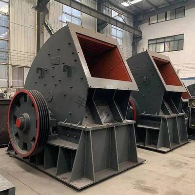 重锤式碎石机建筑垃圾废料混凝土破碎设备硅石矿石料石块粉碎设备